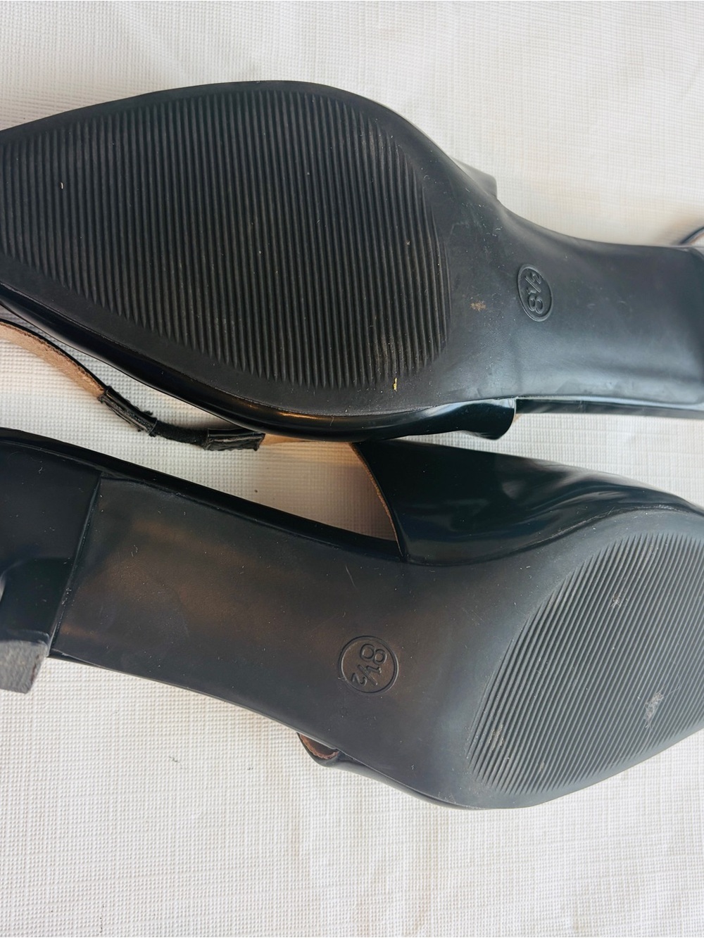 a new day Black Pointed-Toe Slingback Heels - Picture 7 of 7